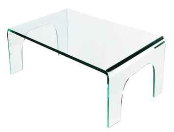 Mesa baja cuadrada