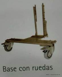 Base con ruedas para extensibles Base con ruedas para extensibles